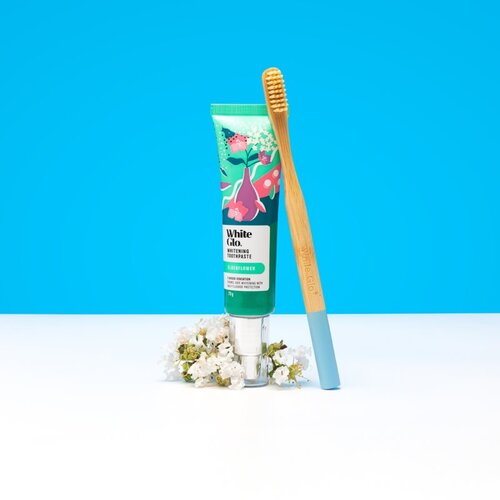 White Glo Whitening Toothpaste Eldeflower zobna pasta 70 g Slike