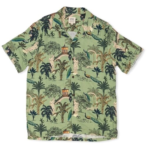 Otherwise Srajce z dolgimi rokavi Aztec Shirt - Green Zelena Cene