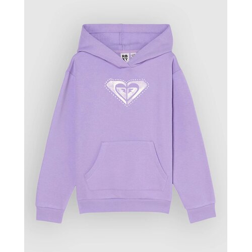 Roxy Surf Feeling Brushed Kids Hoodie viola Cene