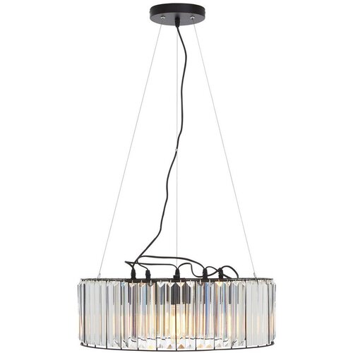Premier Housewares Viseća svjetiljka sa staklenim sjenilom &amp;oslash; 50 cm Akiko &amp;ndash; Slike