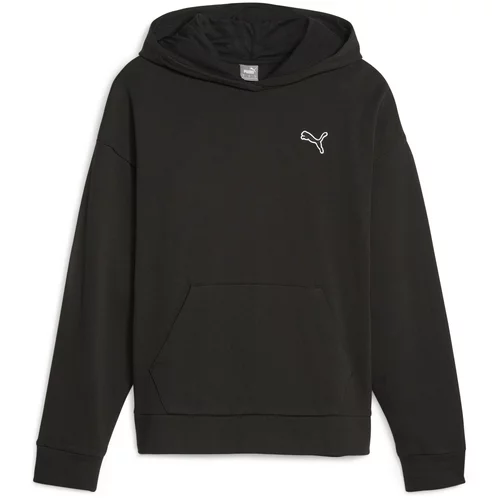 Puma Sweater majica 'ESSENTIALS' crna / bijela