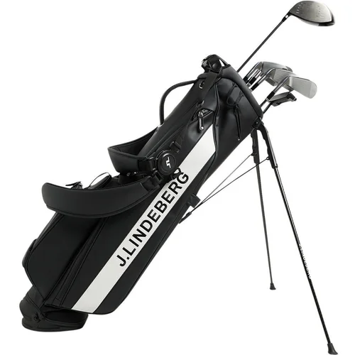 J.Lindeberg Sunday Stand Golf Bag Torba za golf sa stalkom White