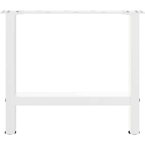  Noge stolića za kavu bijele 2 kom 60x(42-43) cm čelik Slike