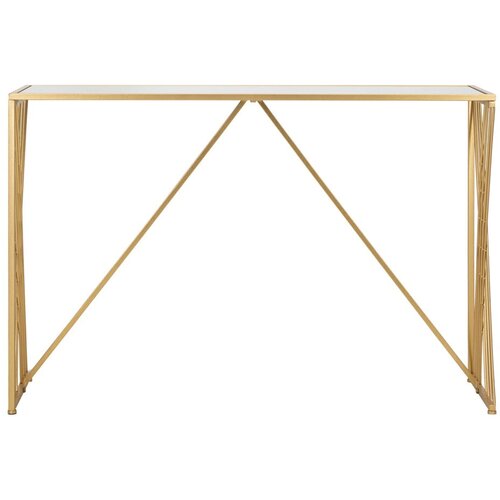 Mauro Ferretti Pomoćni stol u zlatnoj boji 40x120 cm Easy – Cijene