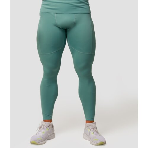 GymBeam Kompresivne helanke Mid Blue Cene