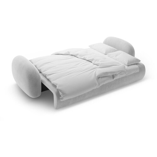 Cosmopolitan Design Svijetlo siva bar&amp;scaron;unasti sklopiva/s prostorom za odlaganje sofa 262 cm Tonale &amp;ndash; Slike