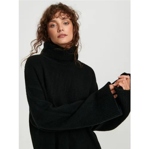 Sinsay ženski džemper s visokim ovratnikom 3734X-99X