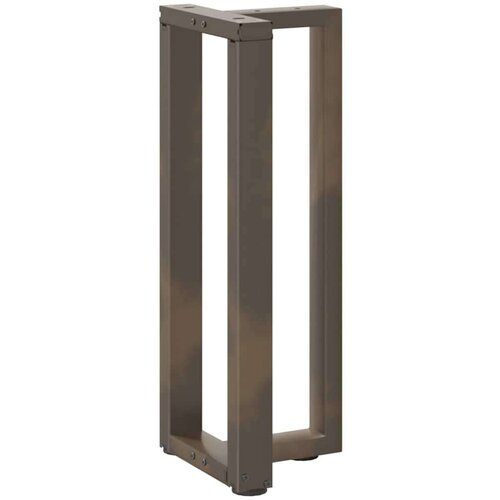  Noge konzolnog stola T-oblika 2 kom 38x25x(72-73) cm čelik Slike