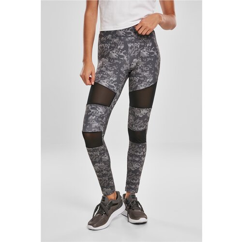 Urban Classics Women&amp;#039;s Camo Tech Mesh Leggings, Dark Digital Camouflage Slike