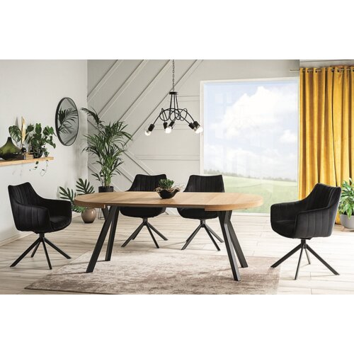 Molarem Home stol DOMINGO - prirodni furnir Cene