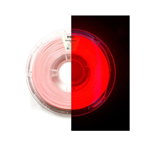 R3D pla ultra-glow red Slike