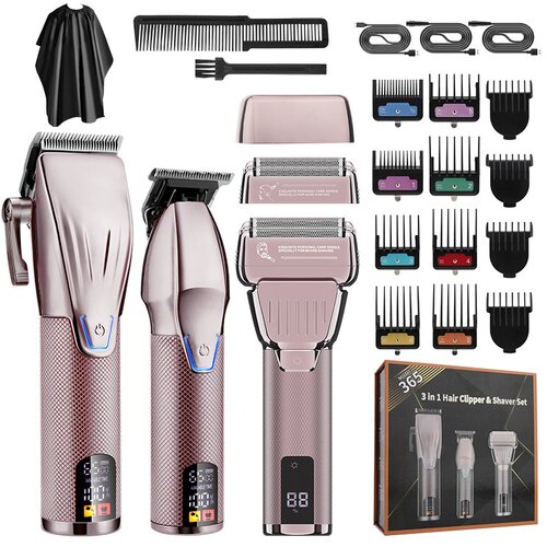 INF Mo&amp;scaron;ki komplet strižnikov in brivnikov za domačo uporabo - Brezžični komplet za nego, (5000072150) Slike