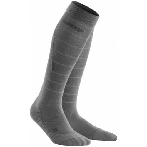 Cep WP402Z Compression Tall Socks Reflective Grey II