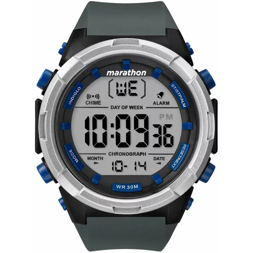 Timex Ročna ura Digital TW5M33000 Grey/Grey