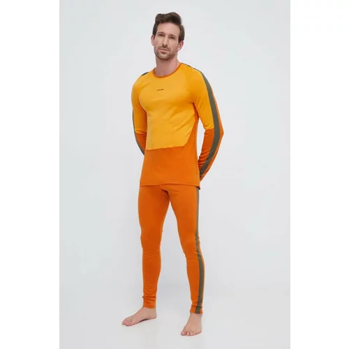 ICEBREAKER Funkcionalna majica z dolgimi rokavi 200 Sonebula oranžna barva
