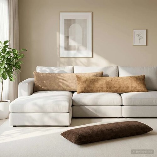  Presvlaka za jastuk HOUTEN Krem 40 x 145 cm Umjetna Zecja Krzna - Krem 40 x 145 cm 1 Cijene