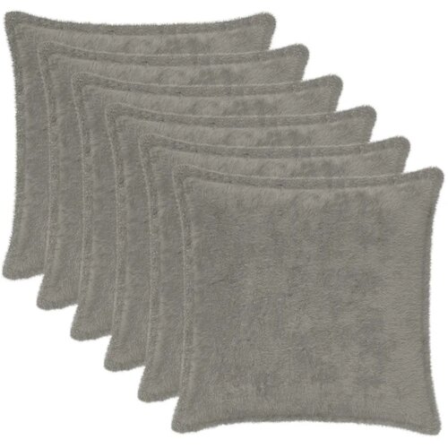  Presvlaka za jastuk 6 kom. HOUTEN Svjetlosiva 35 x 35 cm - Svjetlosiva 35 x 35 cm 6 Cijene
