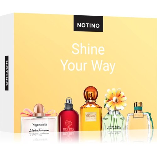 Beauty Discovery Box Notino Shine Your Way set za žene Slike
