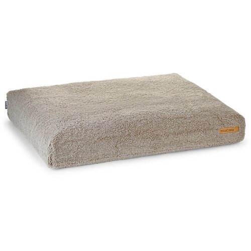 MiaCara Bež krevet za pse od boucle tkanine 80x60 cm Senso Greige S &amp;ndash; Slike