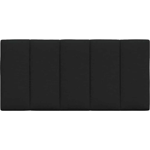 VidaXL jastuk za uzglavlje crni 100 cm od tkanine Slike