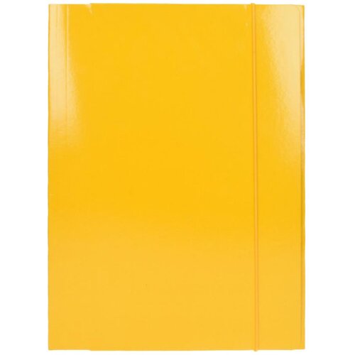 Optima Mapa z elastiko A4, 30 mm, rumena Slike
