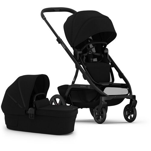 Redsbaby NUVO 2 Single dječja kolica 2u1, Platinum Black Slike