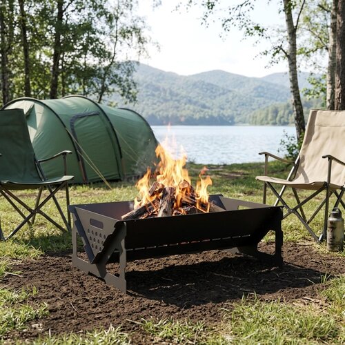  Kamin Crna 60 x 40 x 20 cm Čelik Cijene