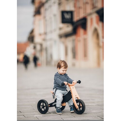 Free 2 Move Free2m drveni &amp;scaron;kolski tricikl 2 u 1 crni Slike