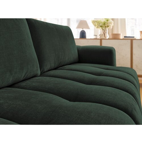 Bobochic Paris Zelena sklopiva/s prostorom za odlaganje sofa 251 cm Fuji &amp;ndash; Slike