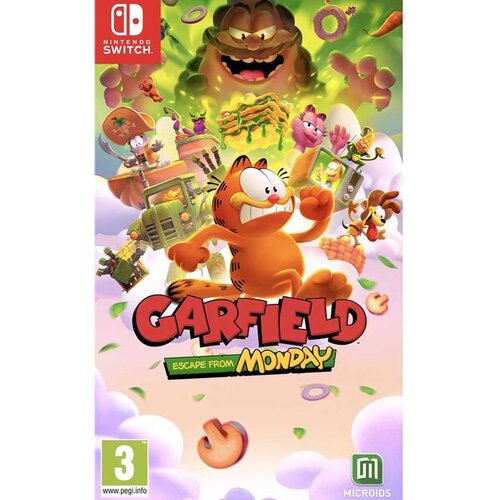 Microids SWITCH Garfield: Escape from Monday Slike