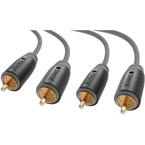 SINOX avdio kabel SXA4201 2xRCA-2xRCA 1 m Slike