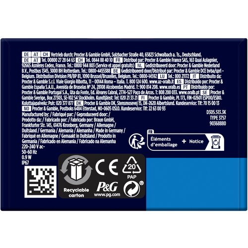 Oral-b Junior Base Purple Elektricna za cetkica zube za djecu stariju od 6 godina Slike