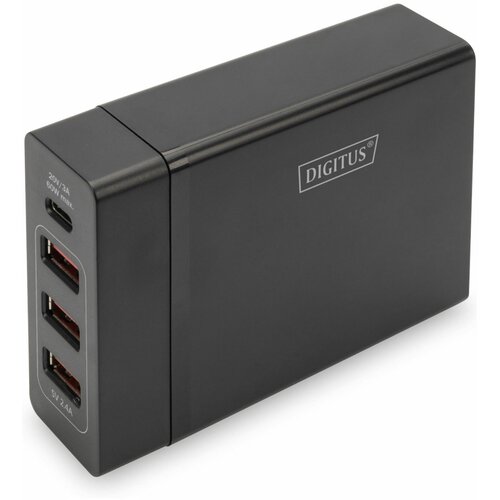 Digitus USB stanica za punjenje 4-Port, 72 W 3+1 DA-10195 Utičnica Izlazna struja maks. 10200 mA 4 x Ženski konektor USB-C Cijene