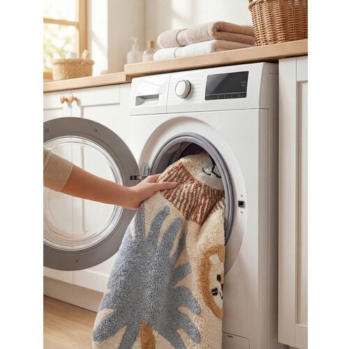 Hanse Home Krem periv/ručno rađen pamučan dječji tepih 140x200 cm Snuggle Leander &amp;ndash; Slike