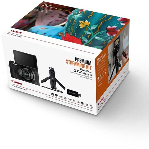 Canon Powershot G7X Mark III Streaming Kit Slike