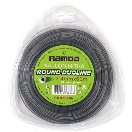  DUOLINE OKRUGLI FLAKS 2,4mm x 60m - Visokokvalitetni Flaks za Zavarivanje Cijene