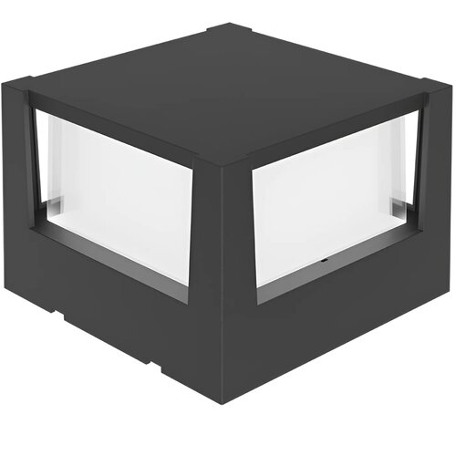 Braytron LED Zidna Svetiljka Kvadratna 15W Sivi CCT IP65 BG38-01582 Slike
