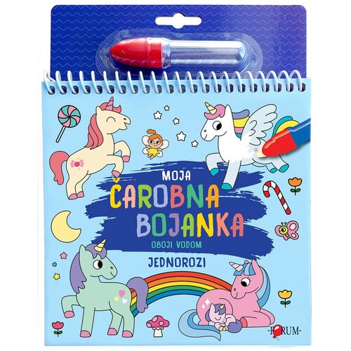 FORUM Moja čarobna bojanka - Jednorozi Slike