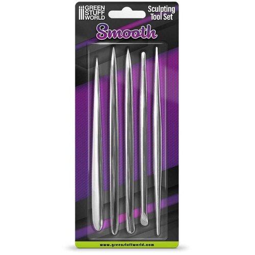 Green Stuff World Smooth Sculpting Tool Set x5 | Set alata za glatko modeliranje x5 Cene