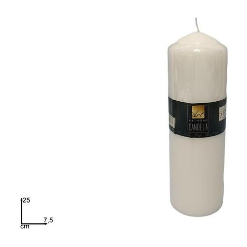  SVIJEĆA 25*7,5CM BIJELA CA010230 Slike