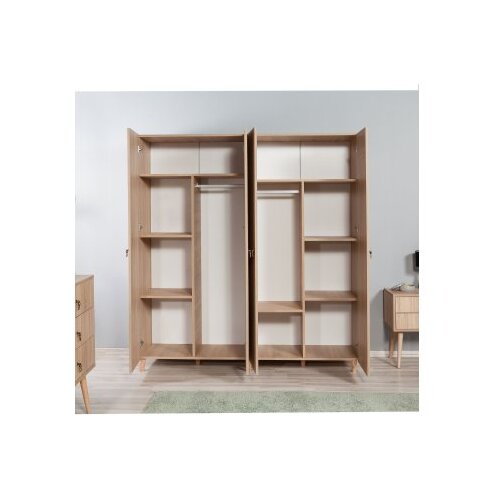 Hanah home Ormar Imaj 180x192x52cm Hrast Slike