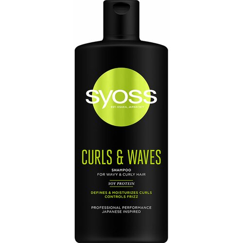 Syoss curles&waves šampon za kosu 440ml Slike