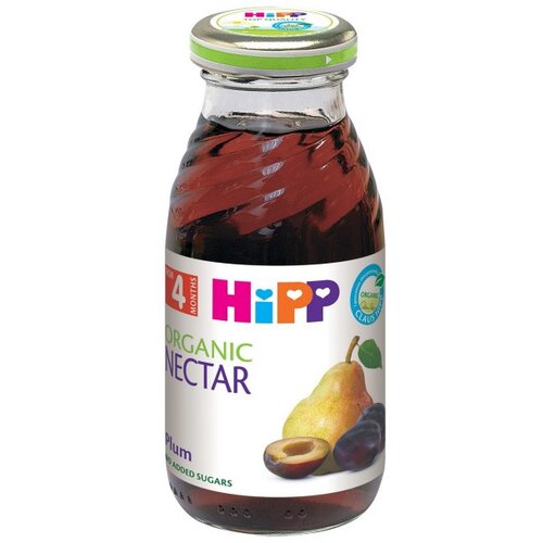 Hipp sok &amp;scaron;ljiva i kru&amp;scaron;ka 200ml Slike