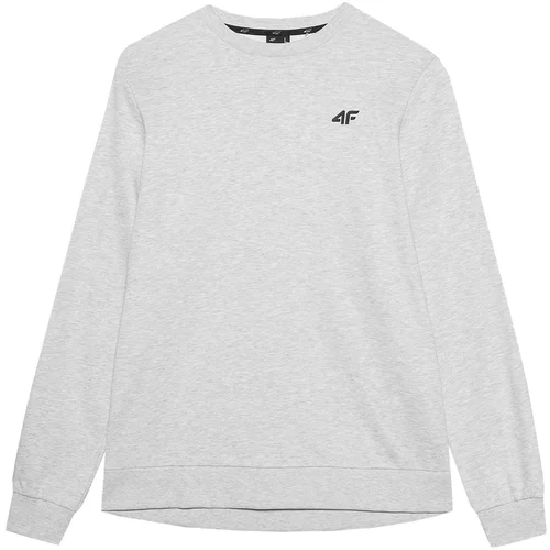 4f Sportska sweater majica siva melange / crna