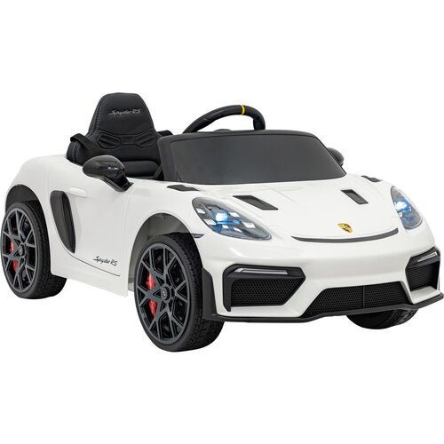  Licencirani auto na akumulator Porsche 718 - bijeli Slike
