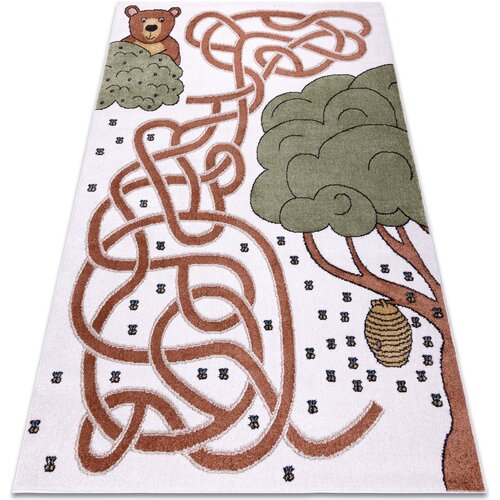 RugsX Preproge Preproga FUN Honey za otroke, medved, čebele 180x270 cm Bež Cene