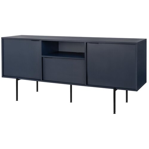 noo.ma Tamno plava TV komoda 180x79x50 cm Bau &ndash; Cijene