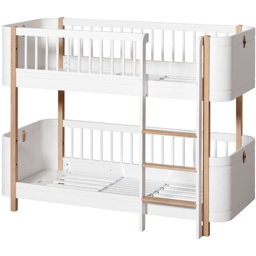Oliver Furniture® krevet na kat mini+ low bunk bed 60x160 white/oak Cijene