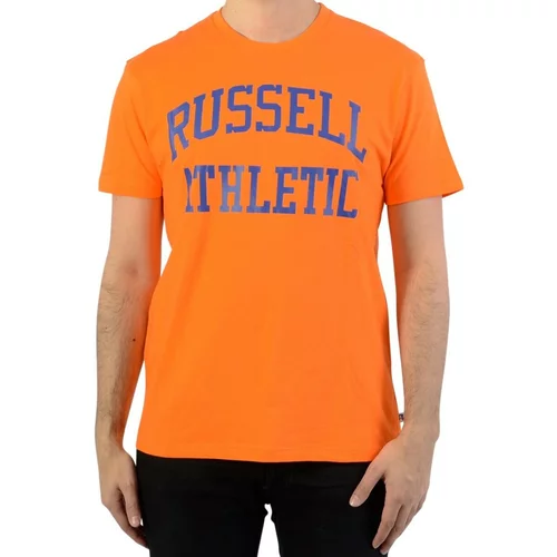 Russell Athletic Majice s kratkimi rokavi 131037 Oranžna