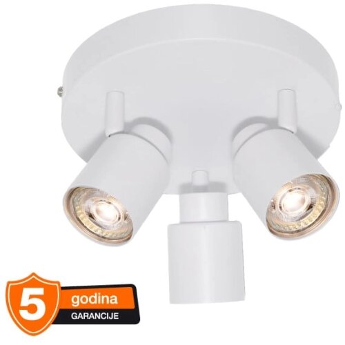 Osram PRIMAL PL bela spot lampa 3xGU10 4099854587481E Slike